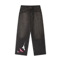 Vintage Wash Heavyweight Denim Jeans